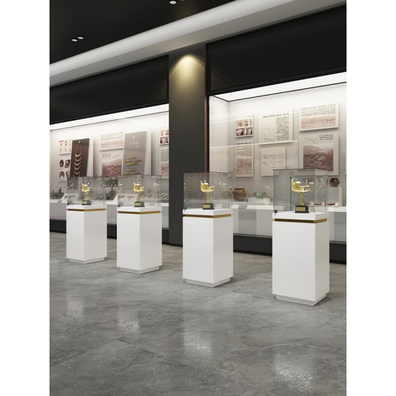 妙普樂(lè)2023新款高端烤漆展臺(tái)展示柜 重塑展廳美學(xué)與功能典范